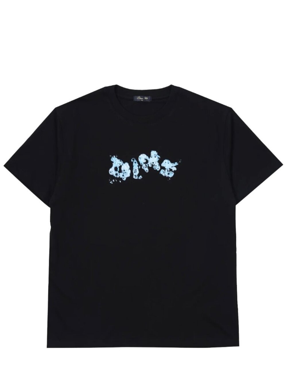 DIME 100% Cotton Black Blue Logo Short Sleeves Crewneck Suds T-Shirt SIZE XXL